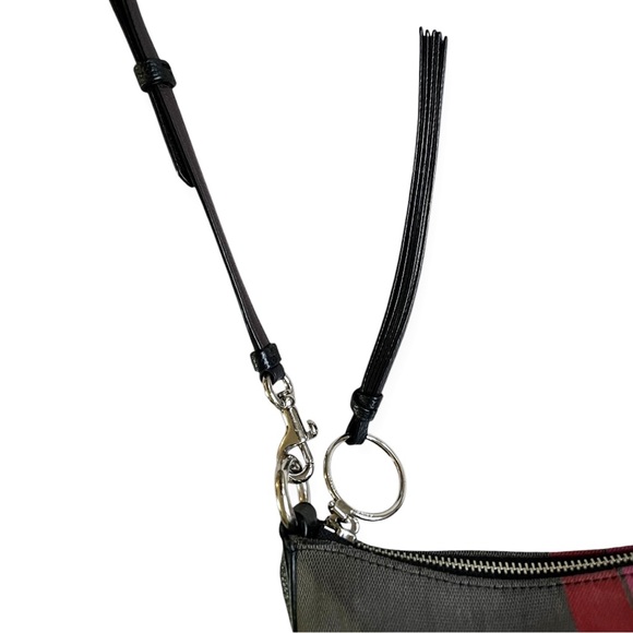 Coach Horse and Carriage Jacquard Sutton Crossbody 69647 Stripe Bag - Picture 9 of 13